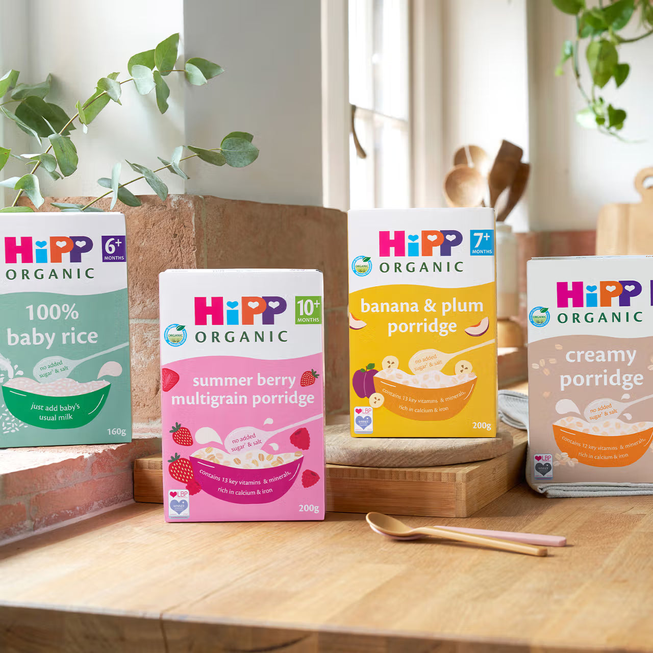 HiPP Organic Banana & Plum Porridge 7+ Months (200g) HiPP Organic
