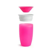 Munchkin Miracle 360 Sippy Cup Pink 296ml Munchkin