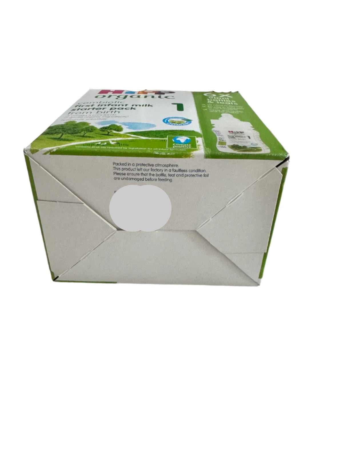 HiPP Organic 1 First Infant Baby Milk Ready to feed Starter pack (6x90ml bottles)