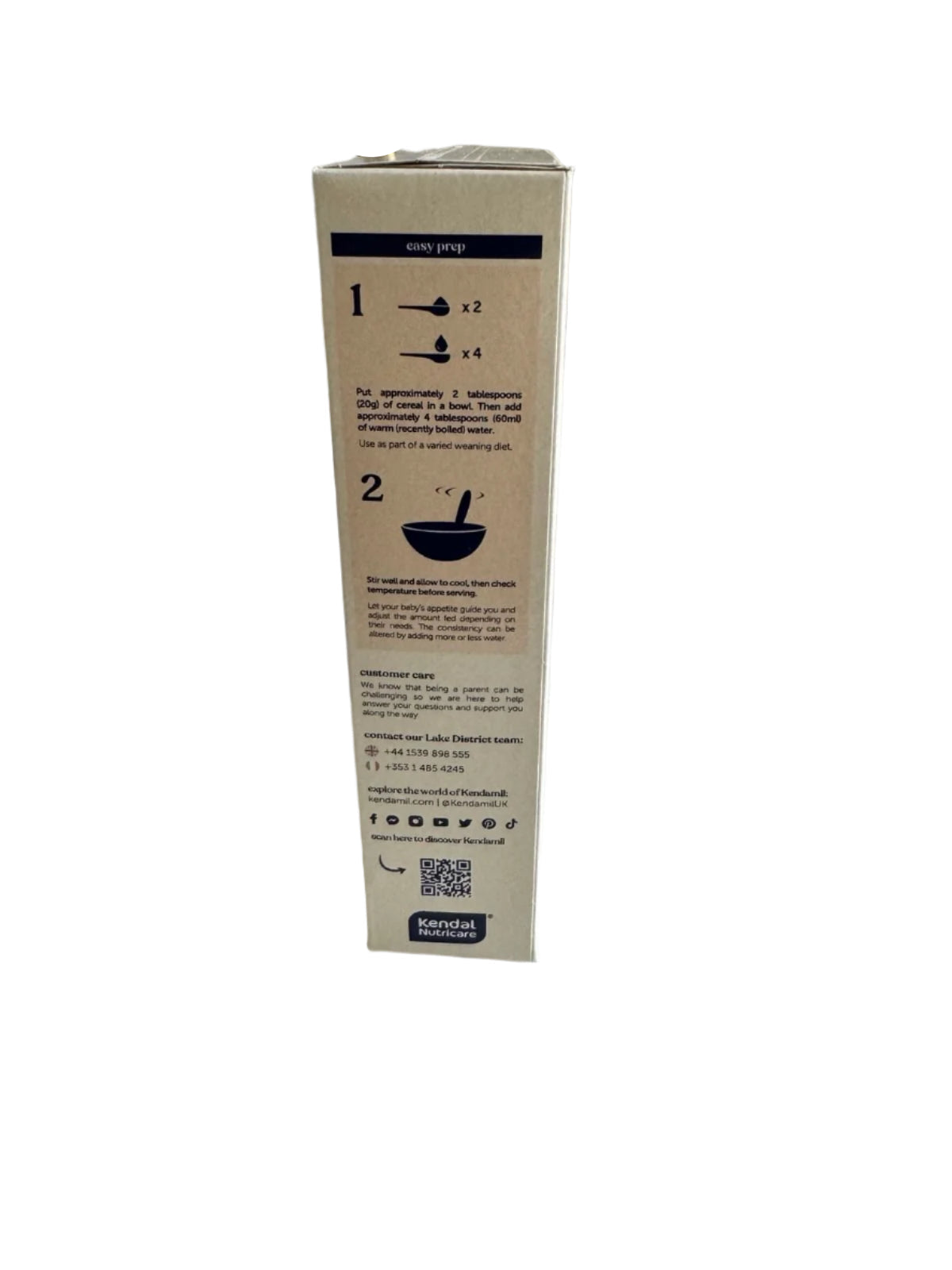 Kendamil Banana Porridge 4+ months (150g)
