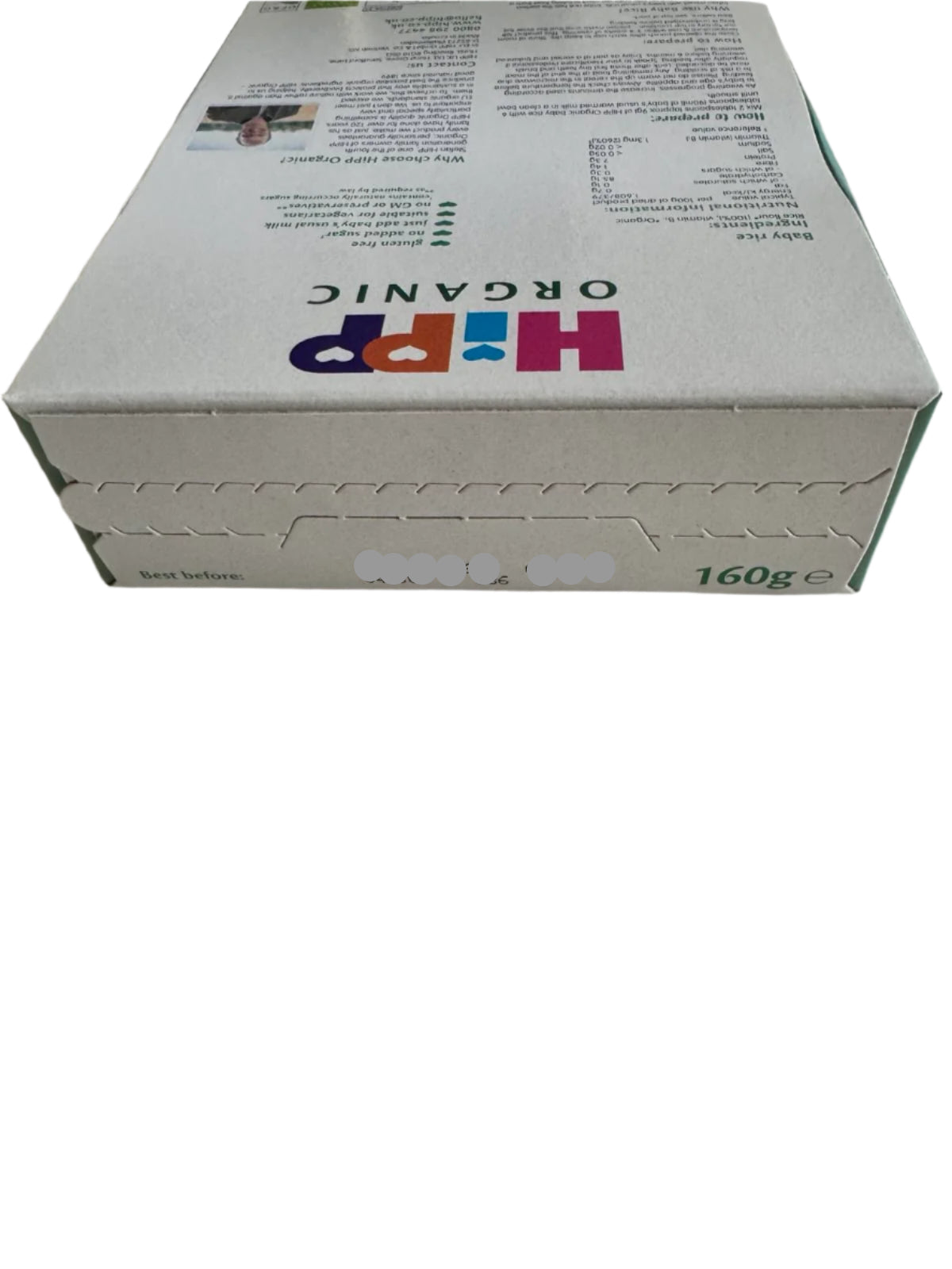 HiPP Organic 100% Baby Rice 6+ Months (160g)