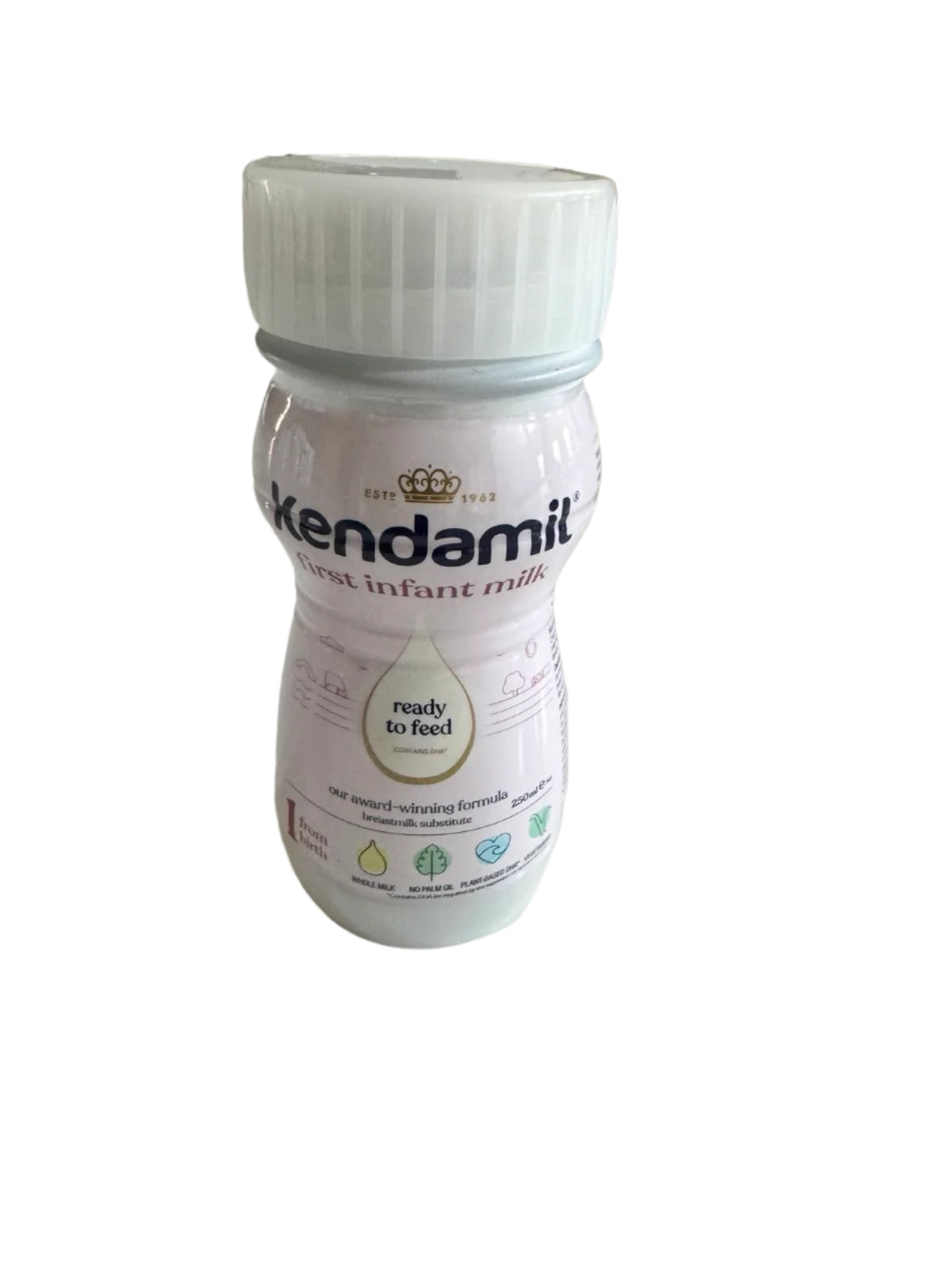Kendamil Stage 1 First Infant Milk Ready To Feed 250ml - Pack of 6 (250ml x 6)