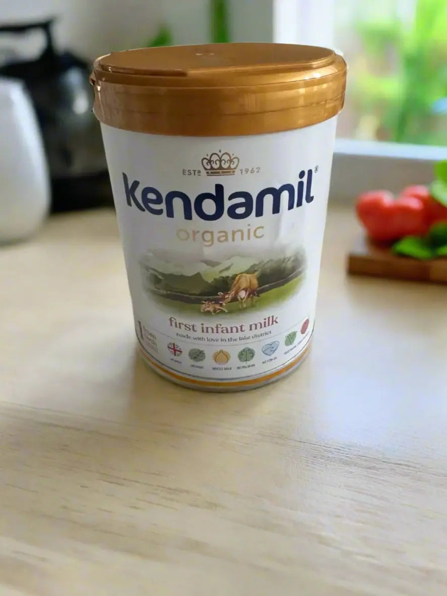 Kendamil Organic First Infant Milk (Stage 1, 800g) – Gentle Whole-Milk Formula from the UK Kendamil