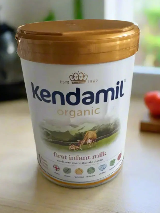 Kendamil Organic First Infant Milk (Stage 1, 800g) – Gentle Whole-Milk Formula from the UK Kendamil