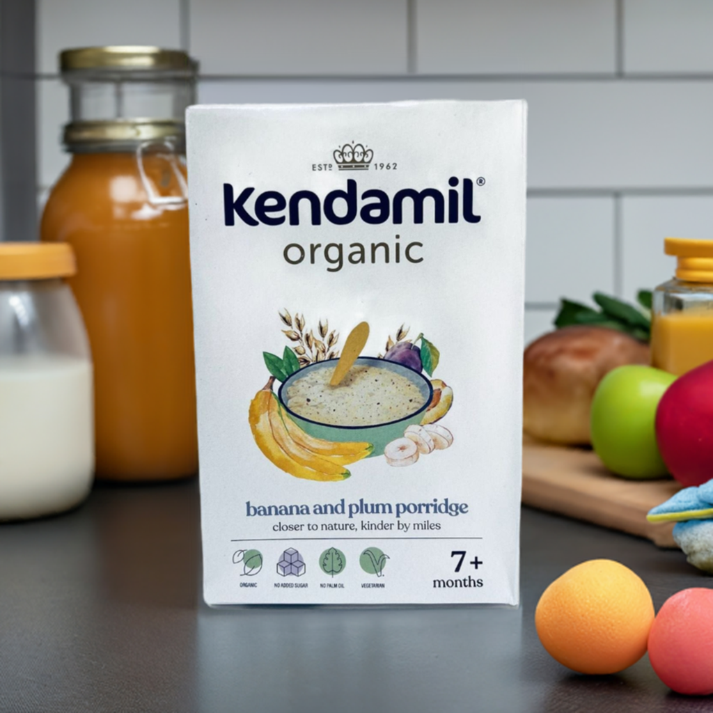 Kendamil Banana & Plum Porridge 7+ months (150g)