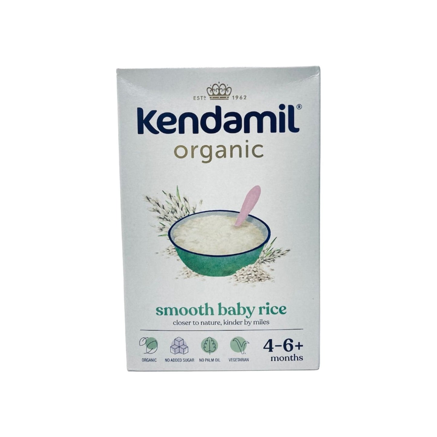 Kendamil Organic Smooth Baby Rice 4-6 Months 120G