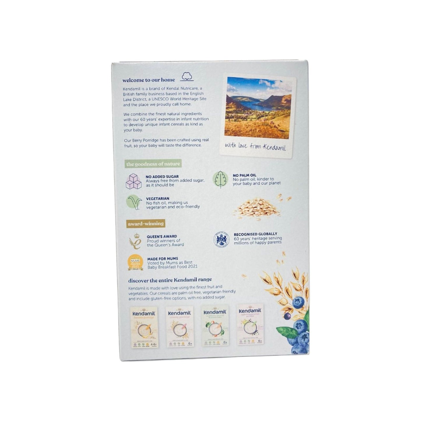 Kendamil Berry Porridge 7+ months (150g)