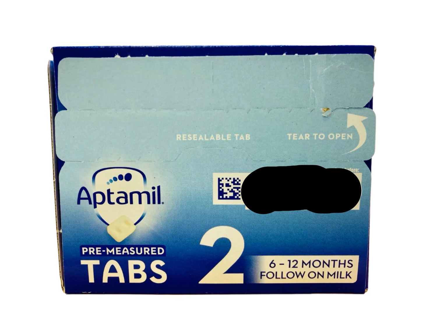 Aptamil Tabs 2 Pre-Measured Follow on Milk 6-12 Months (24 sachets x 5 Tabs) 120 Tabs Total - UK VERSION