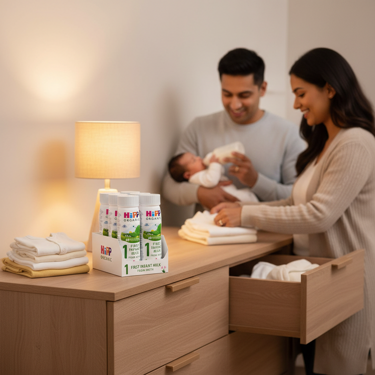 HiPP Organic First Infant Ready to Feed Formula Baby Milk From Birth 200ml - Pack of 6 HiPP Organic
