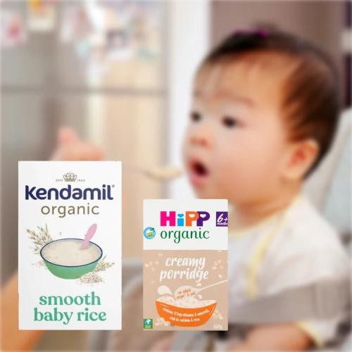 Organic Baby Cereals and Powdered Foods