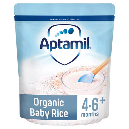 Aptamil Organic Baby Rice Cereal, 4 months+ Aptamil