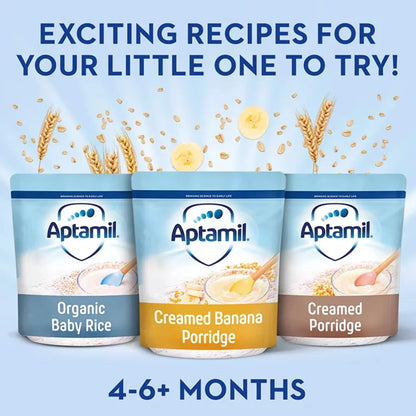Aptamil Organic Baby Rice Cereal, 4 months+ Aptamil