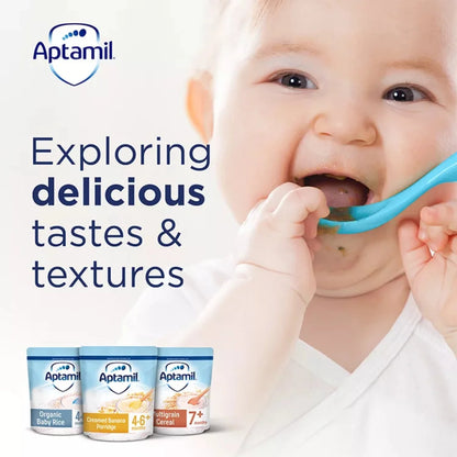 Aptamil Organic Baby Rice Cereal, 4 months+ Aptamil