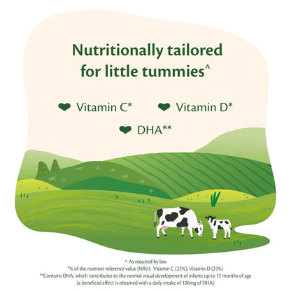 HiPP Organic 2 Follow On Baby Milk Liquid Formula 6-12 months 200ml - Pack of 6 (200ml x 6) HiPP Organic