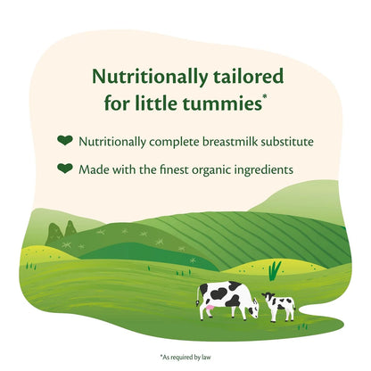 HiPP Organic 1 First Infant Baby Milk Liquid Formula From Birth 200ml - Pack of 6 (200ml x 6) HiPP Organic