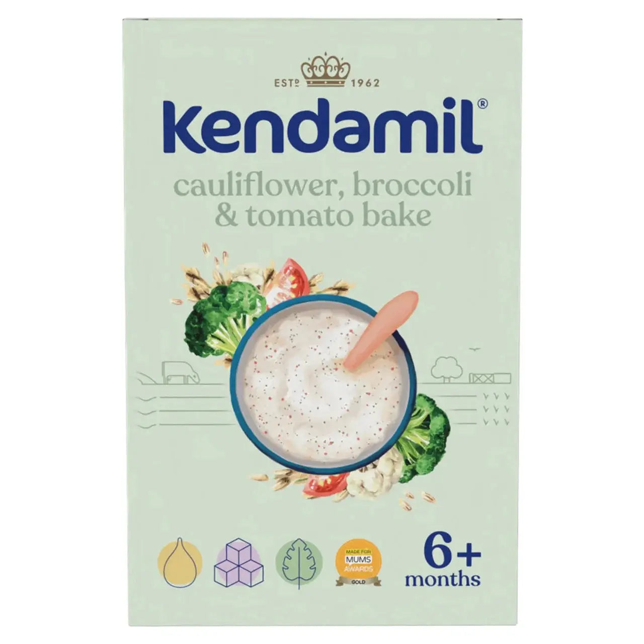 Kendamil Cauliflower, Broccoli, & Tomato Bake 6+ months (150g) Kendamil