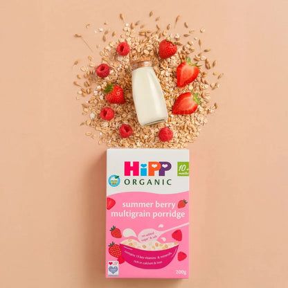 HiPP Organic Summer Berry Multigrain Porridge 10+ Months (200g) HiPP Organic