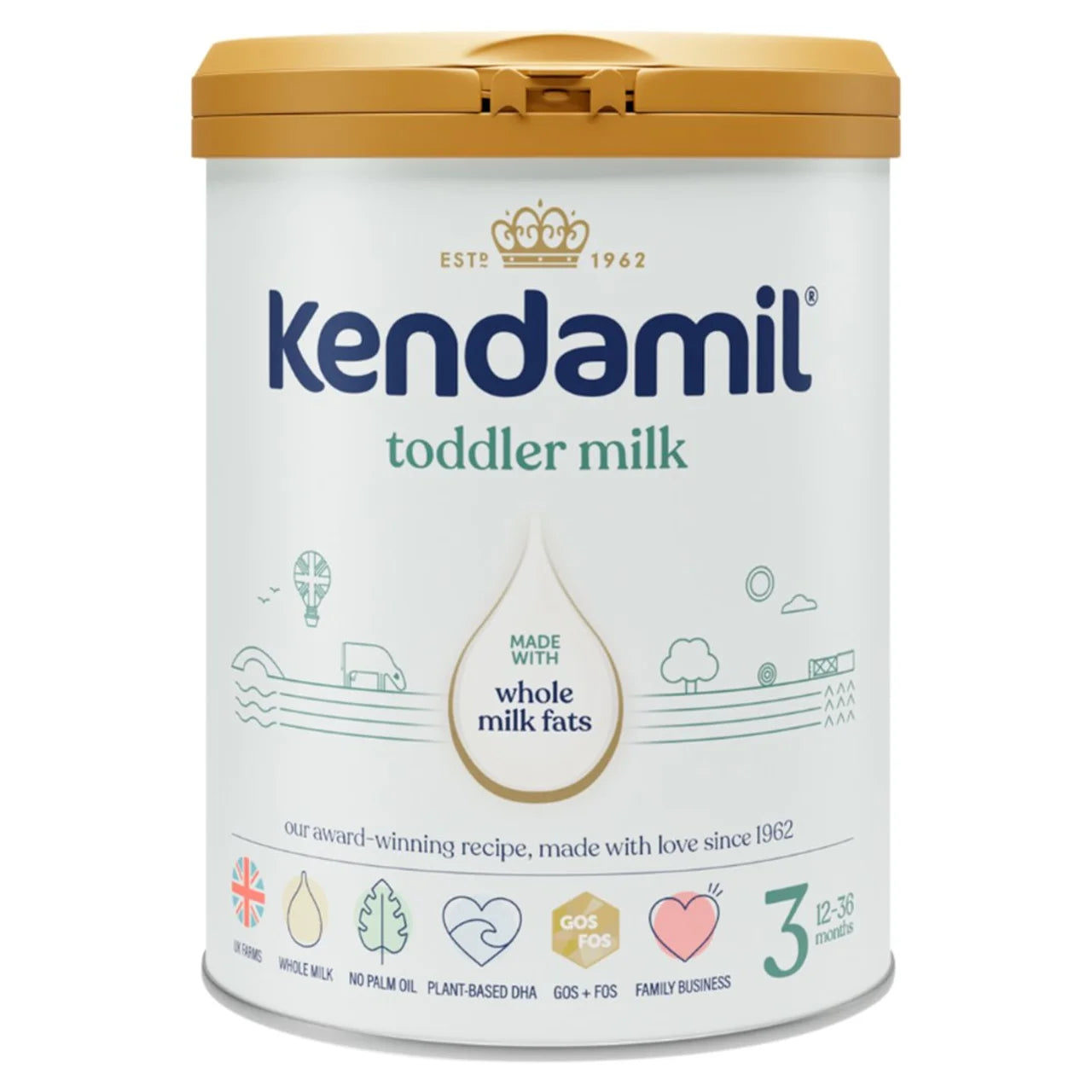 Kendamil Classic Toddler Milk Powder (800g) UK VERSION