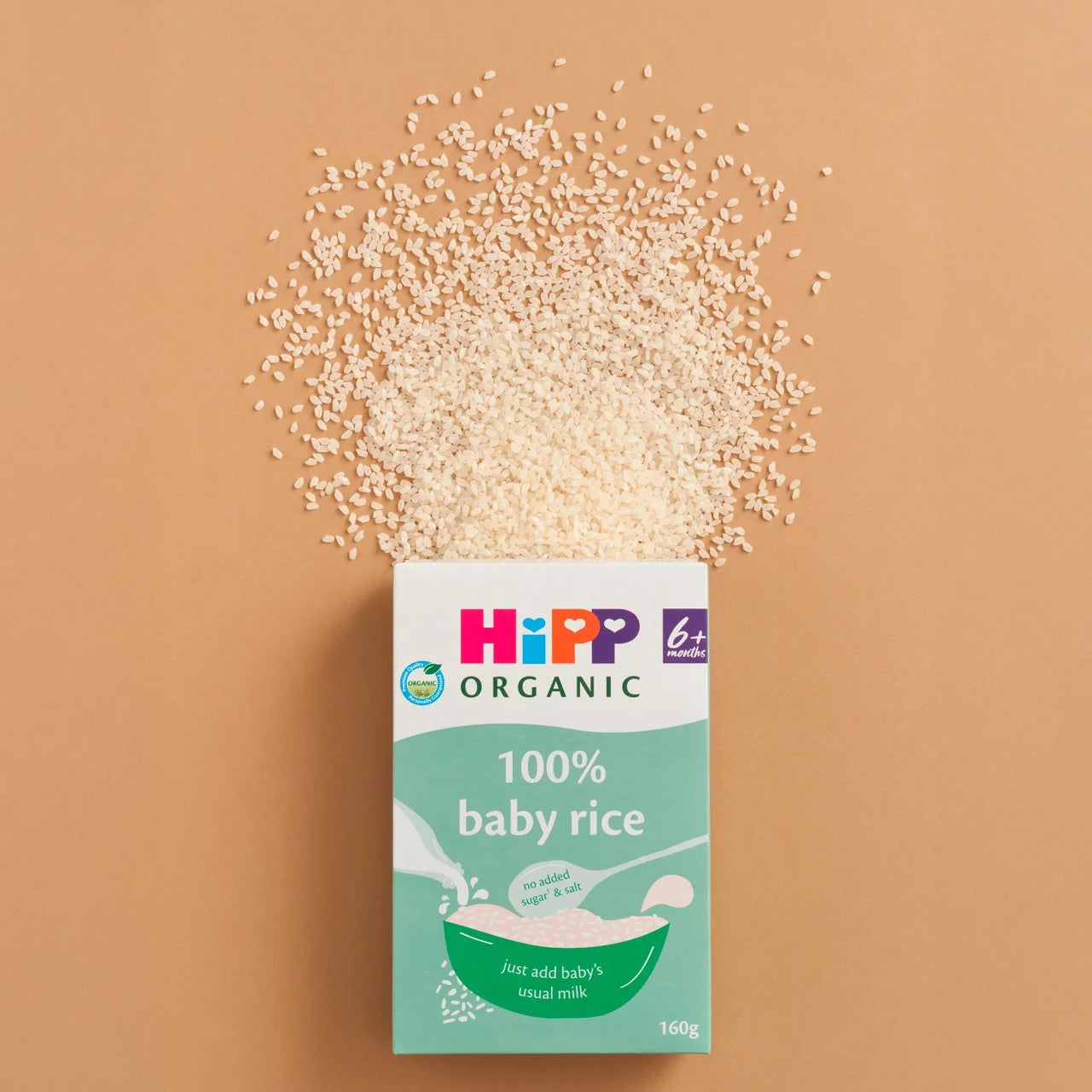 HiPP Organic 100% Baby Rice 6+ Months (160g)