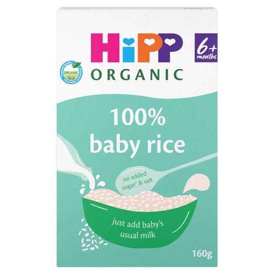 HiPP Organic 100% Baby Rice 6+ Months (160g)