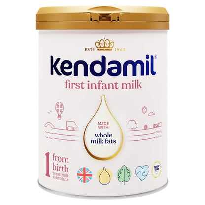 Kendamil Classic First Infant Milk Stage 1 (0-6 Months) 800g UK VERSION