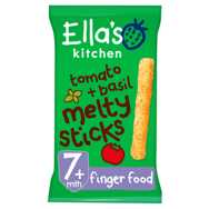 Ella's Kitchen Organic Tomato & Basil Melty Sticks Multipack 7+ Months (16g x 3)