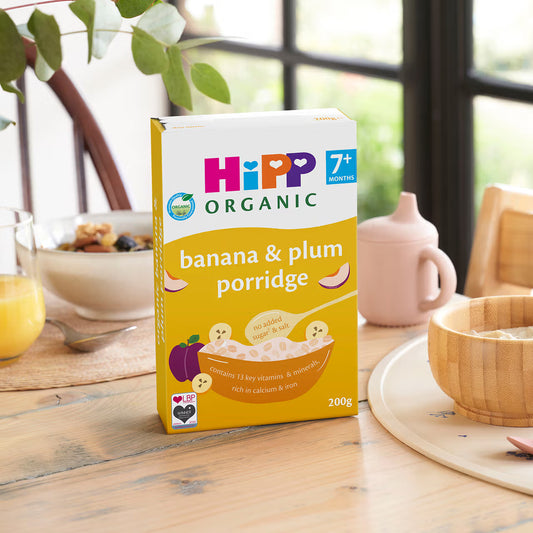 HiPP Organic Banana & Plum Porridge 7+ Months (200g) HiPP Organic