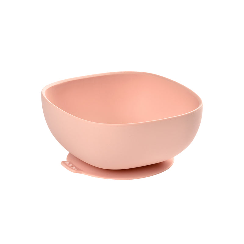 Béaba Silicone Suction Bowl Pink