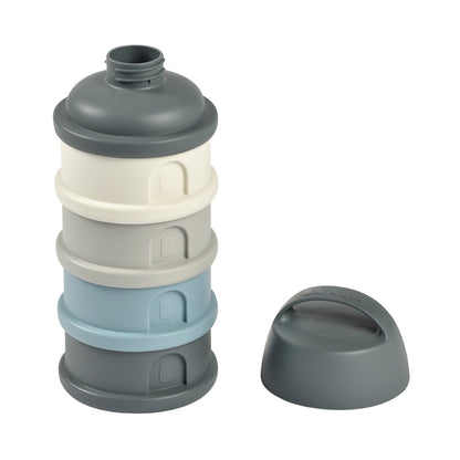 Béaba Snack Storage Stacked Formula Milk Container Blue