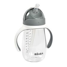 Béaba Tritan Straw Cup Mineral Grey 300ml