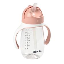 Béaba Tritan Straw Cup Pink 300ml