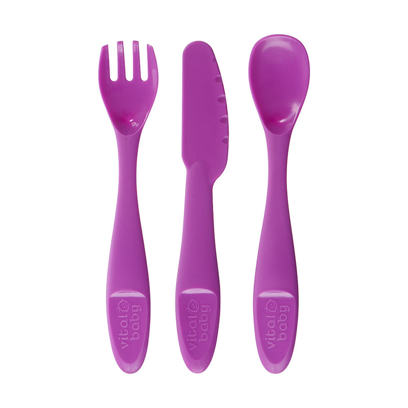 Vital Baby NOURISH Perfectly Simple Cutlery 15 Pack