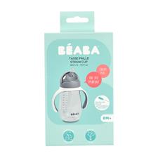 Béaba Tritan Straw Cup Mineral Grey 300ml