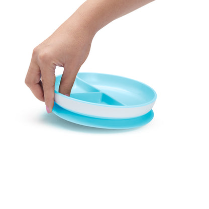 Munchkin Stay Put Suction Plate Blue