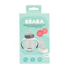 Béaba 2 In1 Learning Bottle Mineral Grey 210ml