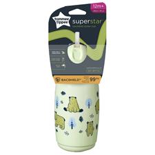 Tommee Tippee Insulated Straw 266ml 12+months Green