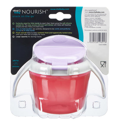 Vital Baby NOURISH Snack On The Go Cup