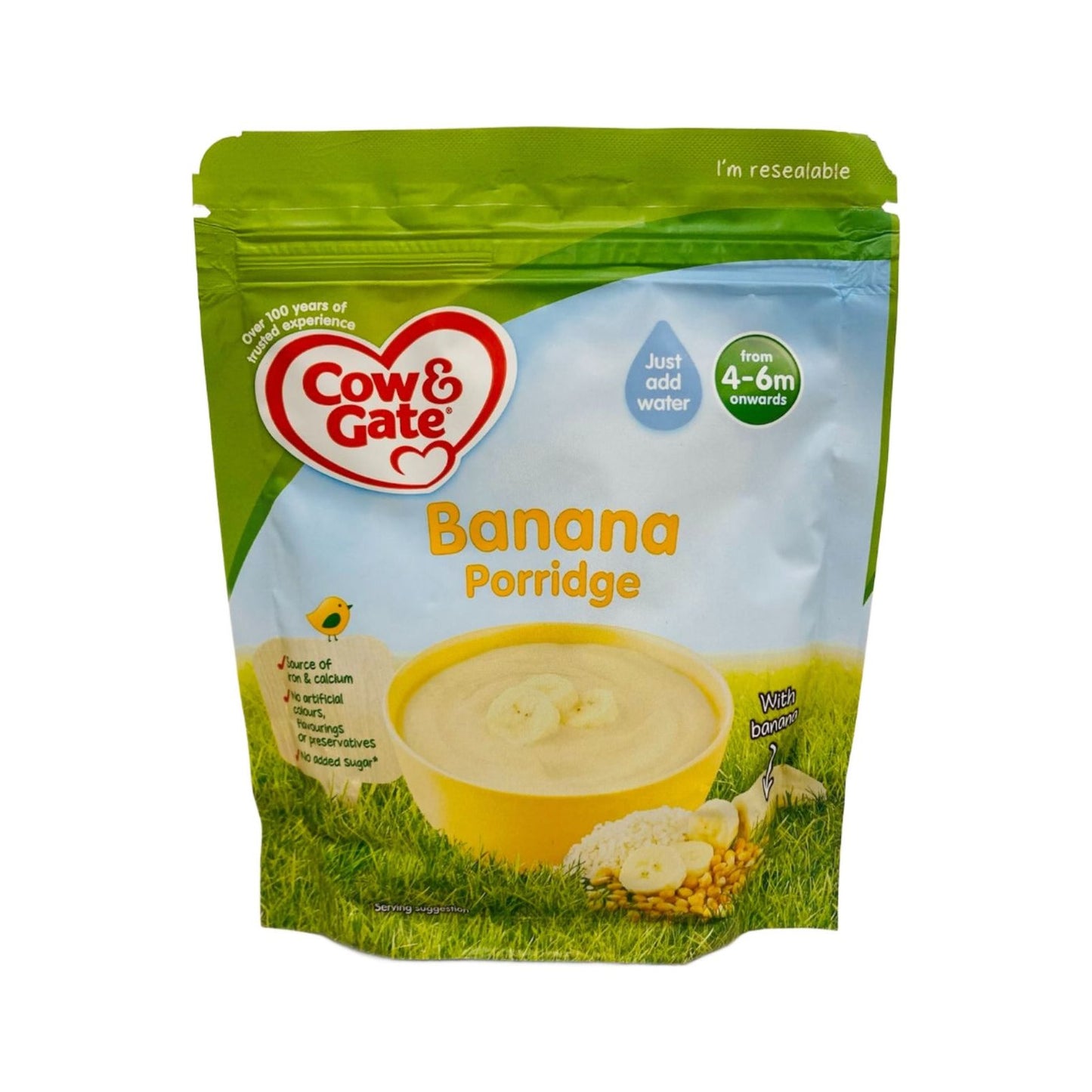 Cow & Gate Banana Porridge Baby Cereal (125g) - UK VERSION