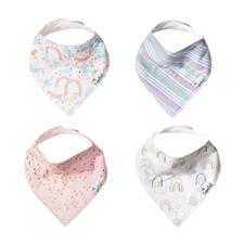 Copper Pearl Bibs Whimsy 4 Pack