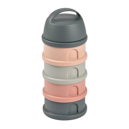 Béaba Snack Storage Stacked Formula Milk Container Pink