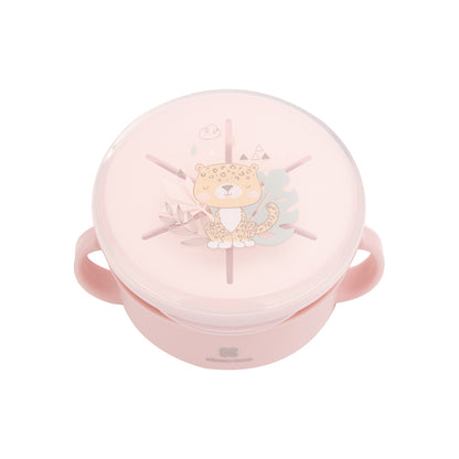 Kikka Boo Snack Bowl 2 In 1 Savanna Pink