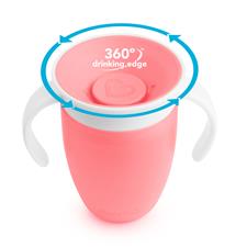 Munchkin Miracle 360 Trainer Cup Pink 207ml