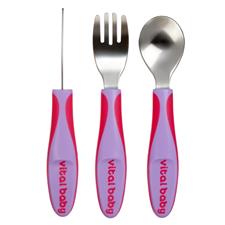 Vital Baby NOURISH Big Kid Cutlery 3 Pack