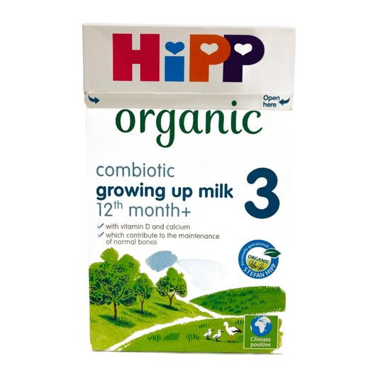 HiPP UK Stage 3 ORGANIC Growing Up Baby Formula 12+ months (600g)
