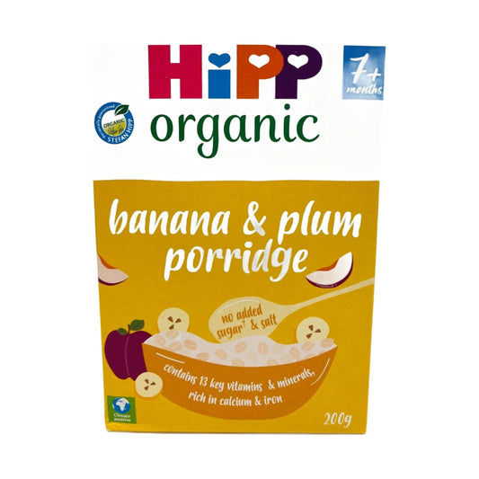 HiPP Organic Banana & Plum Porridge 7+ Months (200g)