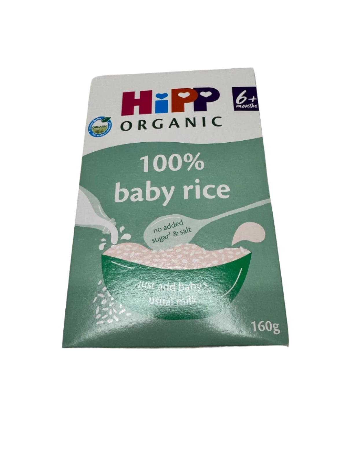 HiPP Organic 100% Baby Rice 6+ Months (160g)