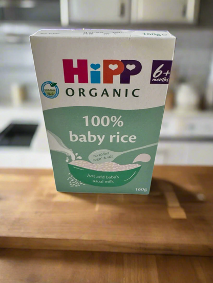 HiPP Organic 100% Baby Rice 6+ Months (160g)