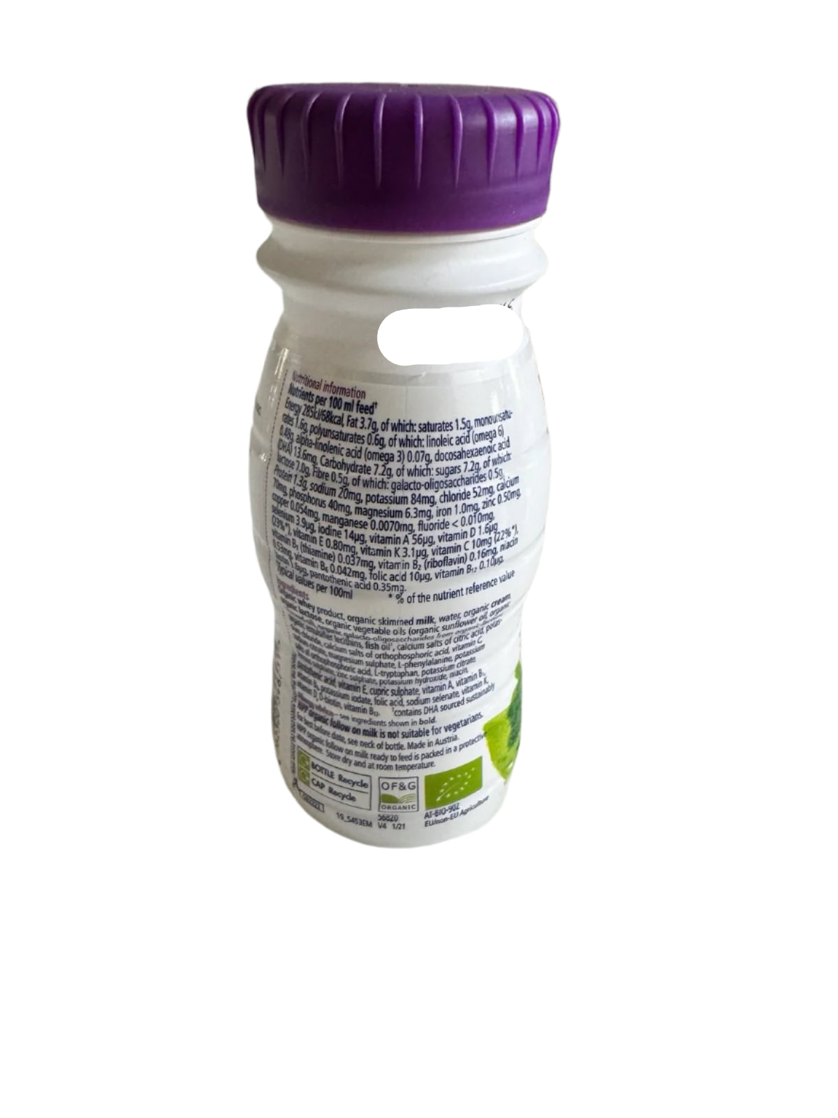 HiPP Organic 2 Follow On Baby Milk Liquid Formula 6-12 months 200ml - Pack of 6 (200ml x 6)