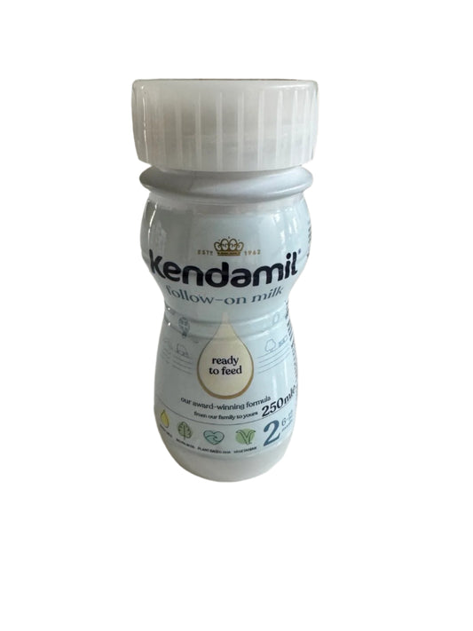 Kendamil Follow On Ready To Feed Milk 250ml Bottle for 6-12 months - Pack of 6 (250ml x 6)