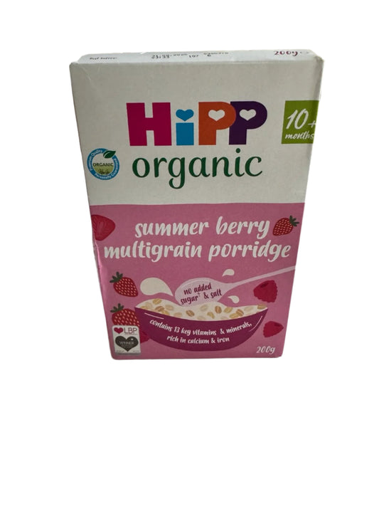 HiPP Organic Summer Berry Multigrain Porridge 10+ Months (200g)